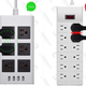 JackyLED 6-Outlet/4-USB Power Strip | $16 | Amazon | Promo code RJWW2VZ8